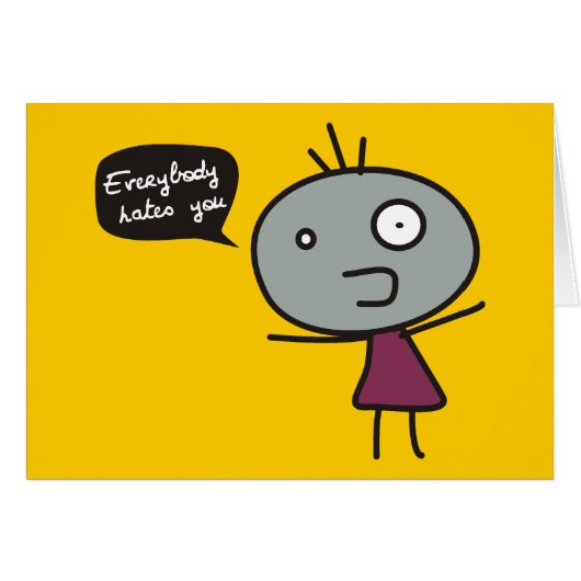 Everybody Hates You Cards (Front Horizontal)