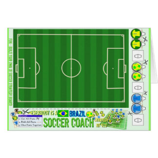 Everybody is a Brazil Soccer Coach Strategy Kit Cards