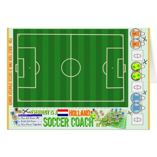 Everybody is a Holland Soccer Coach Strategy Kit (Front Horizontal)