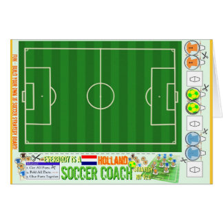 Everybody is a Holland Soccer Coach Strategy Kit Cards