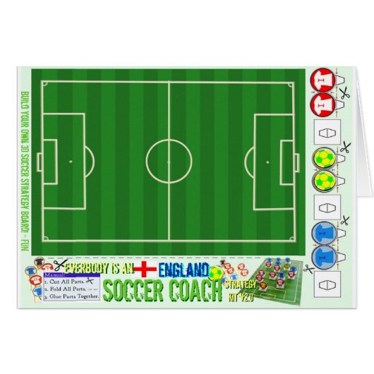 Everybody is an England Soccer Coach Strategy Kit (Front Horizontal)