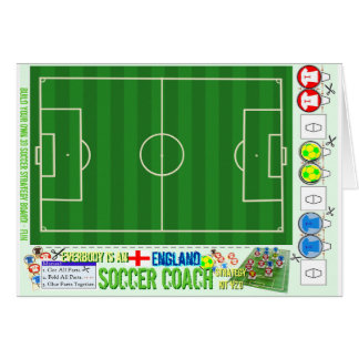 Everybody is an England Soccer Coach Strategy Kit Cards