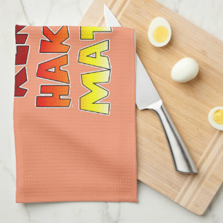 Everybody Kenya Hakuna Matata Kitchen Towel