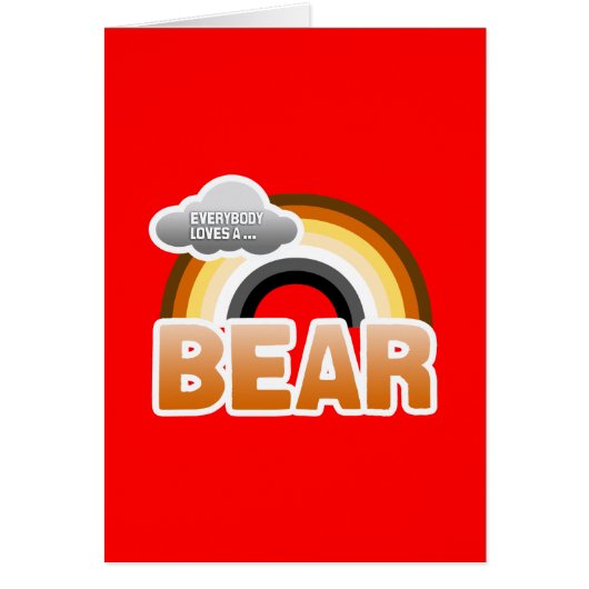 Everybody Loves a Bear Cards (Front)