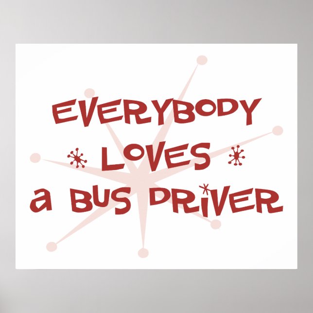 Everybody Loves A Bus Driver Poster (Front)