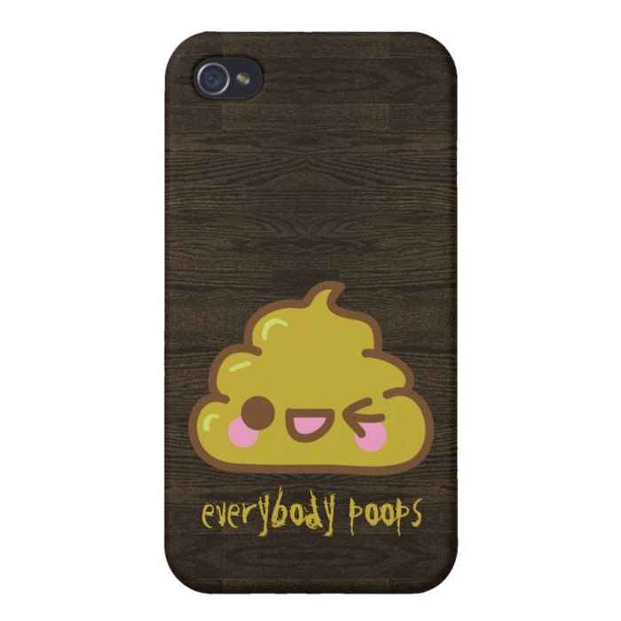 Everybody Poops iPhone 4/4S Cover