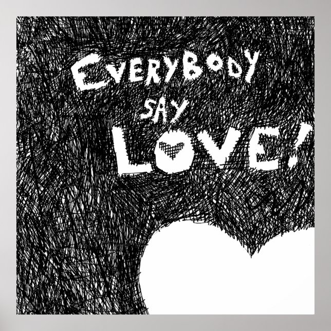 Everybody Say Love! Poster (Front)