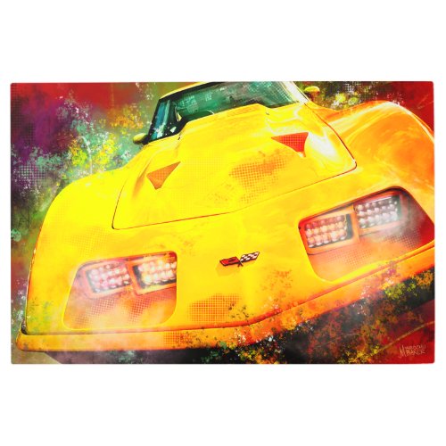 Everybody Wants You Corvette Man Cave Wall Decor
