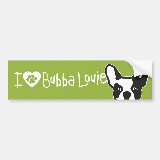 Everybody's Favorite Bubba Bumper Sticker (Front)