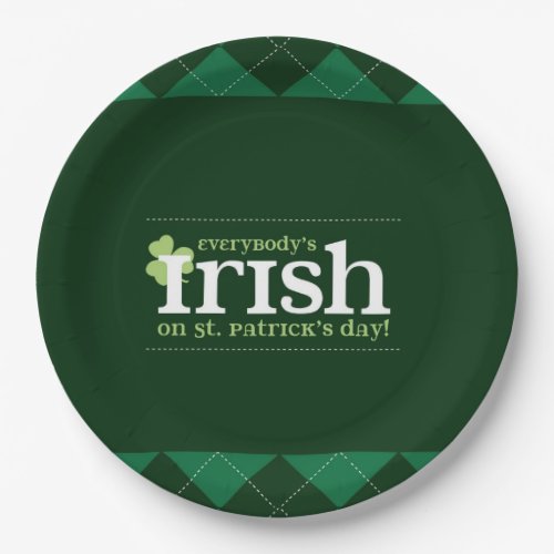 Everybodys Irish SPD Party Paper Plates