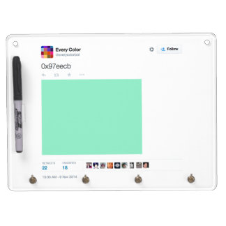 @everycolorbot Keychain holder and Pen Dry Erase Board With Keychain Holder