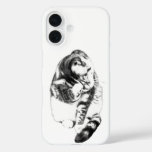 Everyday Calm, Feline Touch iPhone 16 Case