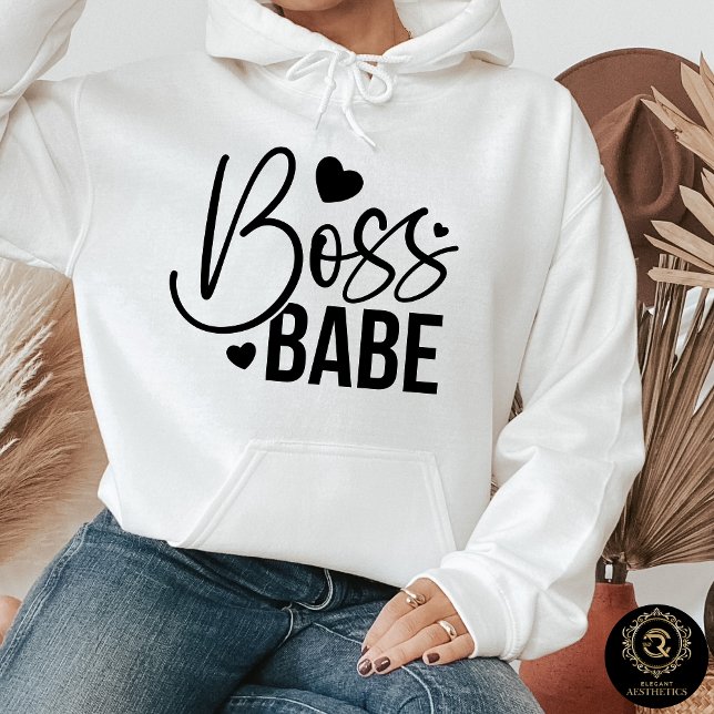 Everyday Casual Hoodie – Boss Babe  (Creator Uploaded)