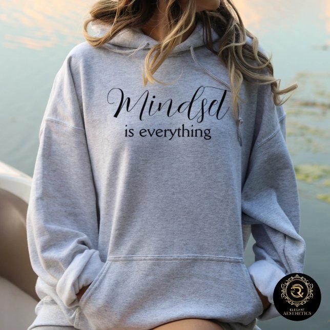 Everyday Casual Hoodie – Mindset is Everything (Creator Uploaded)