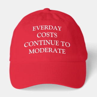 EVERYDAY COSTS CONTINUE TO MODERATE Cap