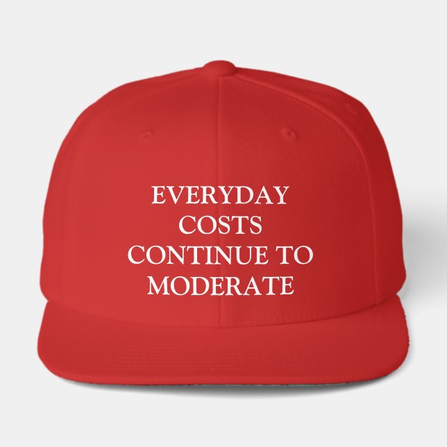 EVERYDAY COSTS CONTINUE TO MODERATE CAP (Front)