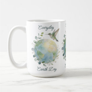Everyday Earth Day Hummingbird Bird Coffee Mug