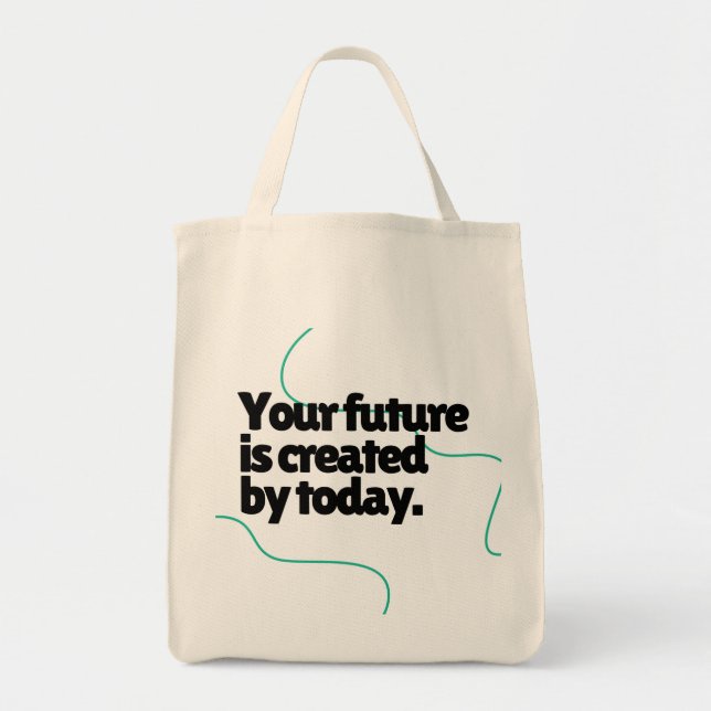 Everyday Essentials” Modern Minimalist Tote Bag (Front)