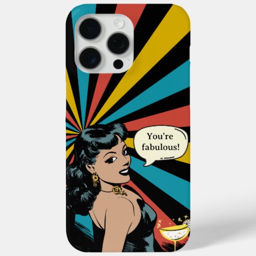 Everyday Fabulous Pinup Celebrate Yourself iPhone 15 Pro Max Case