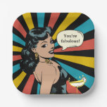Everyday Fabulous Pinup: Celebrate Yourself! Paper Plates