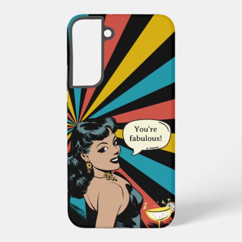 Everyday Fabulous Pinup Celebrate Yourself Samsung Galaxy S22 Case