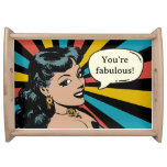 Everyday Fabulous Pinup: Celebrate Yourself Serving Tray