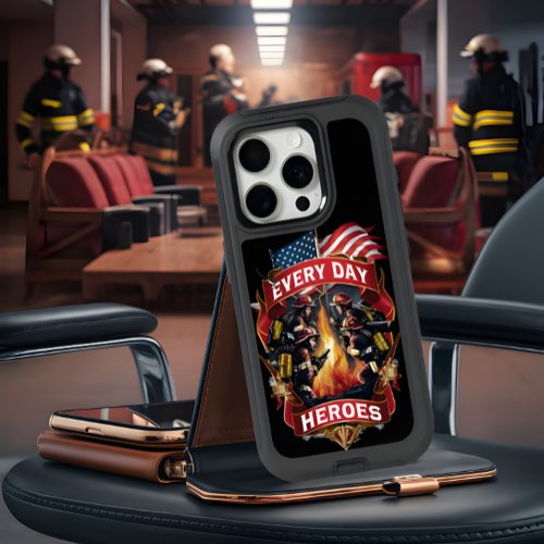 Everyday Firefighter Heroes iPhone 15 Pro Case
