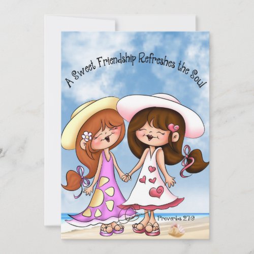 Everyday Friendship Greeting Card with Verse