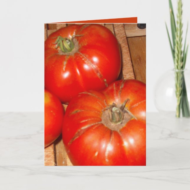 Everyday Greeting Card/Tomatoes Card (Front)