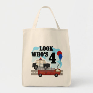 Everyday Heroes 4th Birthday Tote Bag