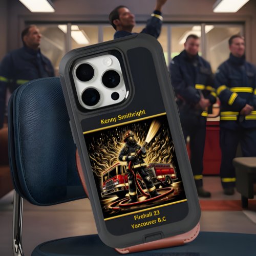 Everyday Heroes Firefighters Courage iPhone 15 Pro Case