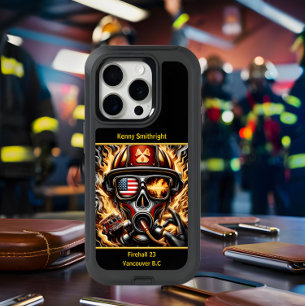 Everyday Heroes Firefighters Gaze iPhone 15 Pro Case