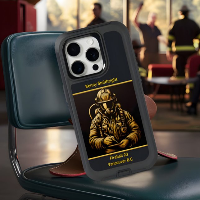 Everyday Heroes Firefighters Golden Hour iPhone 15 Pro Case (Creator Uploaded)