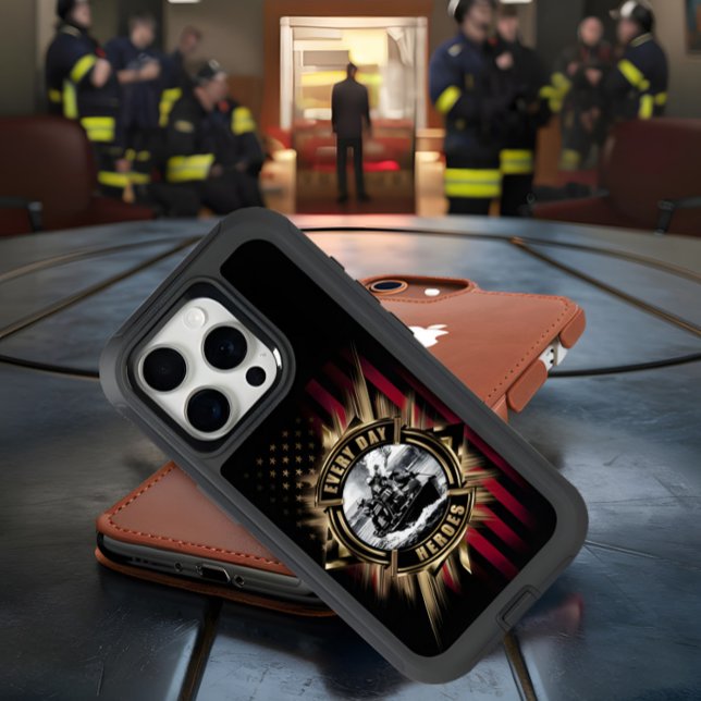Everyday Heroes: Firefighters iPhone 15 Pro Case (Creator Uploaded)