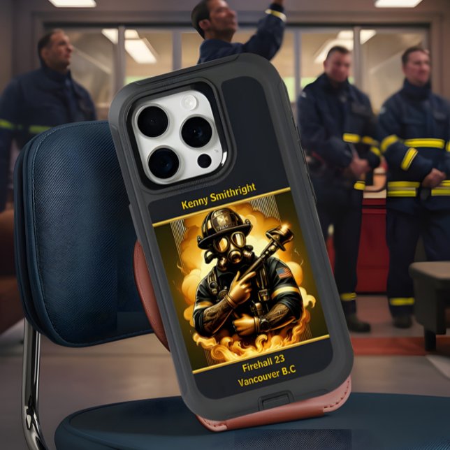 Everyday Heroes Firefighters Resolve iPhone 15 Pro Case (Creator Uploaded)