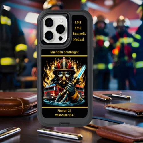 Everyday Heroes Firefighters Valor iPhone 15 Pro Max Case