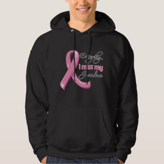 Everyday I Miss My Grandma Breast Cancer Hoodie