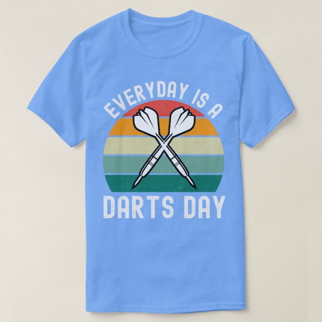 Everyday Is A Darts Day T-Shirt (Design Front)