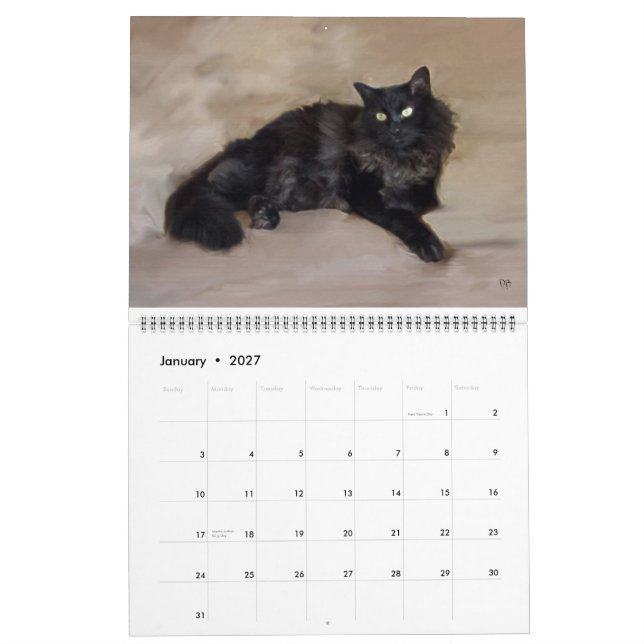 Everyday Is Caturday Calendar (Jan 2027)