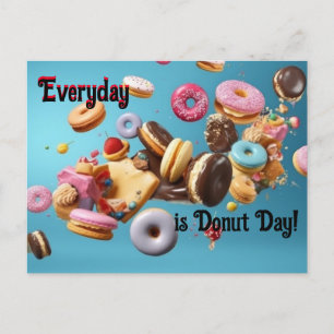 Everyday is Donut Day! Postcard