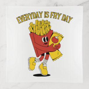 Everyday Is Fry Day Trinket Tray