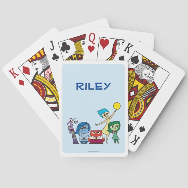 Everyday is Full of Emotions 2 Playing Cards (Back)