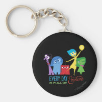 Everyday is Full of Emotions Keychain