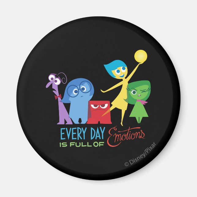 Everyday is Full of Emotions Magnet (Front)