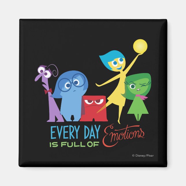 Everyday is Full of Emotions Magnet (Front)