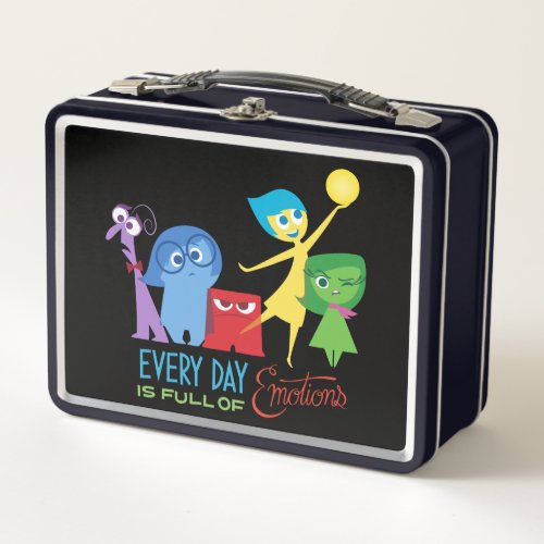 Everyday is Full of Emotions Metal Lunch Box