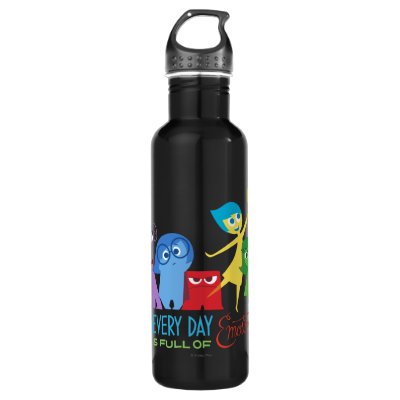 Everyday is Full of Emotions Stainless Steel Water Bottle