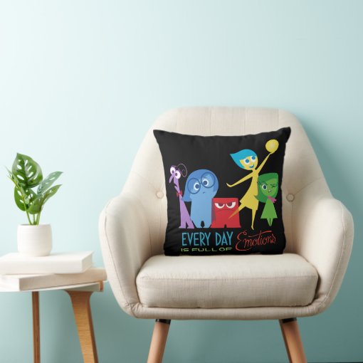 Everyday is Full of Emotions Throw Pillow | Zazzle