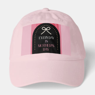 Everyday is Mothers Day Elegance Pink Bow Hat