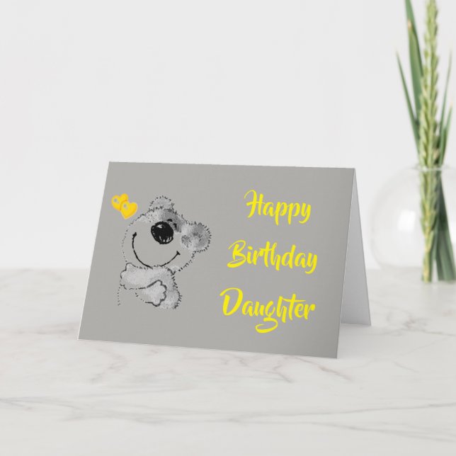 EVERYDAY IS SPECIAL---BIRTHDAY OUR ***DAUGHTER**** CARD (Front)